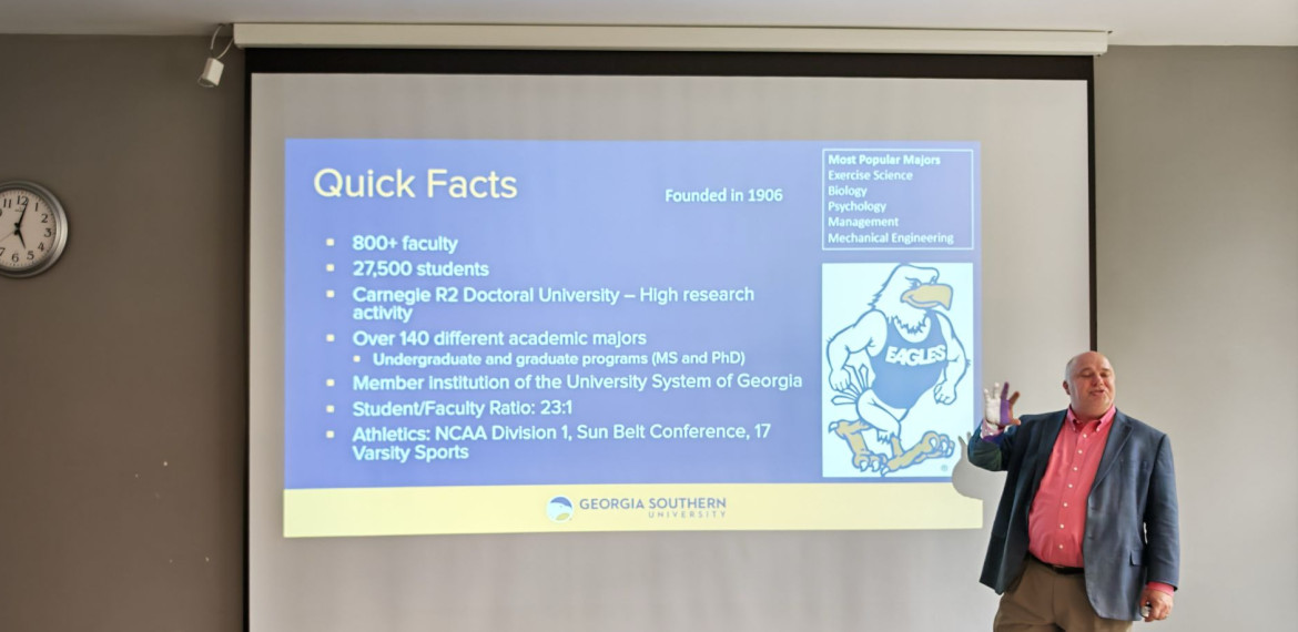 Our department was honored to host Prof. Dr. David C. Weindorf, Vice President of Georgia Southern University, and Prof. Dr. Aslı Aslan, Director of the Institute for Water and Health. We ar
